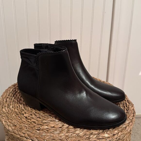Jack Rogers Women's Black Ankle Boots - 8.5 - Great Condition - Picture 3 of 9